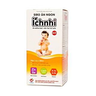 Siro ăn ngon Ích Nhi chai 100ml