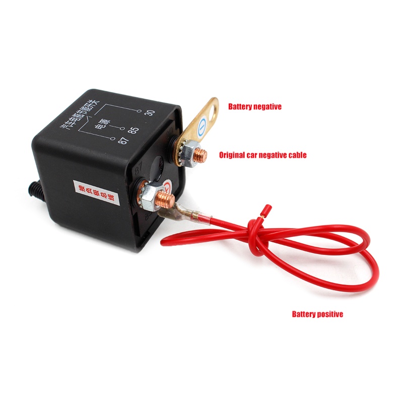 Rơ Le Công Tắc Điều Khiển Không Dây 12V 200A Cho Xe Hơi