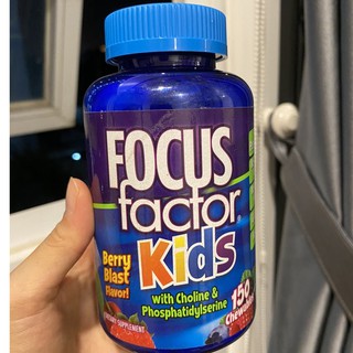 Kẹo phát triển trí não cho trẻ FOCUS factor Kids