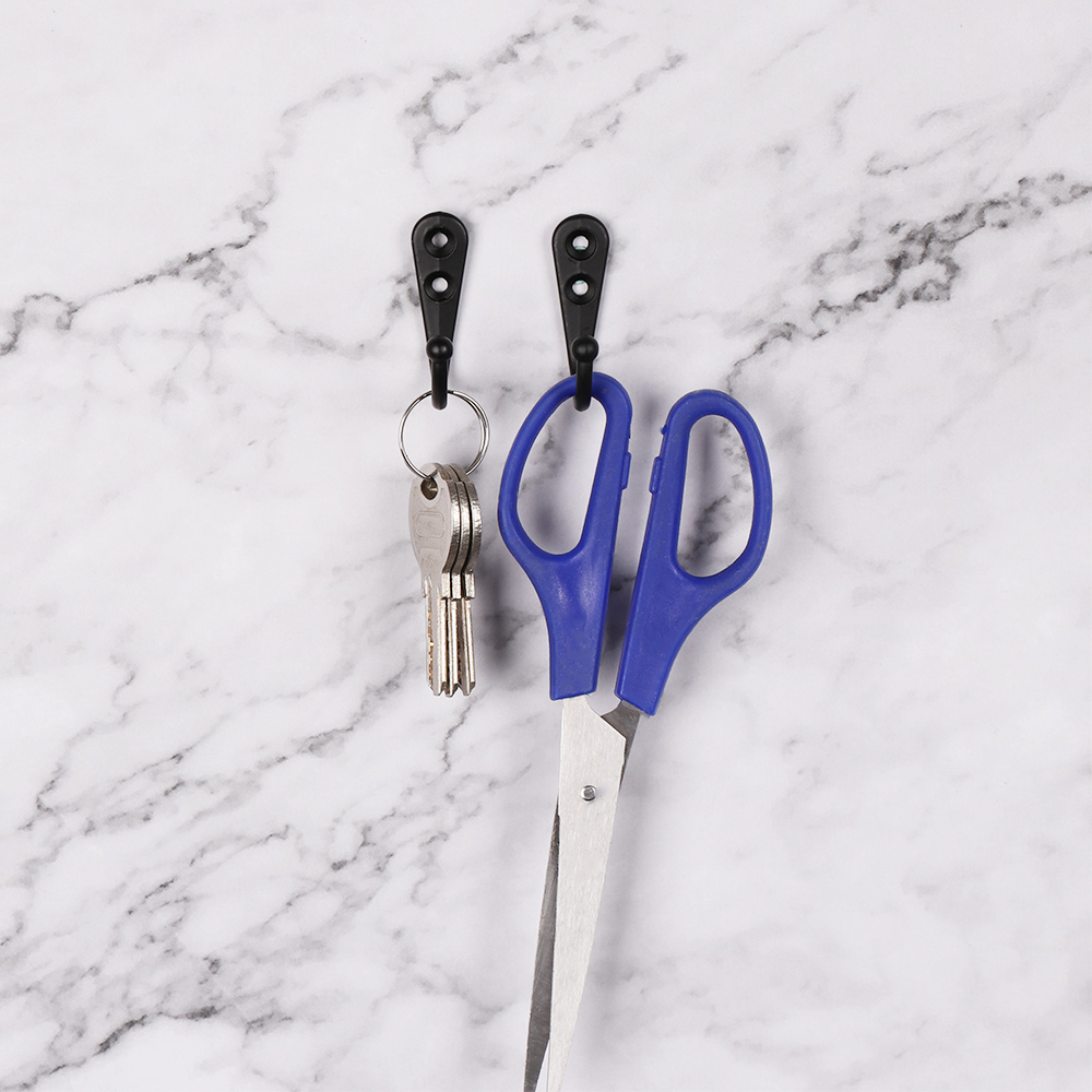 Bộ 5 móc treo mũ gắn tường màu đồng làm từ hợp kim kẽm phong cách cổ điển