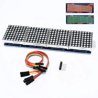 Mô đun chấm điều khiển ma trận Max7192 4 trong 1 màu đỏ/xanh lá tuỳ chọn