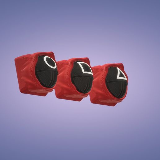 Keycap nút phím artisan Squid game in 3D SLA