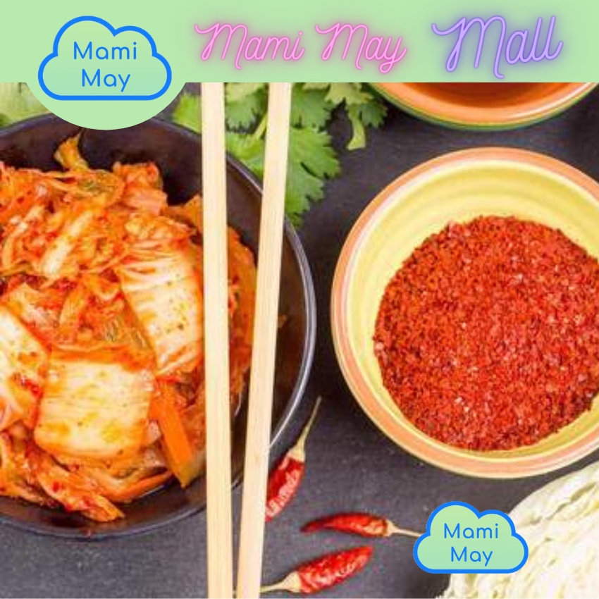 ỚT BỘT HÀN QUỐC làm kim chi, mì cay, tokbokki,  cánh (vảy) + mịn,   - Allbit, Nongwoo, Haecham (Heacham), Ourhome 1kg