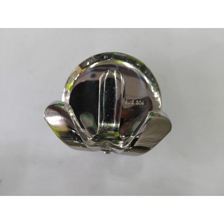 móc áo 2 chia , bát tròn , inox 304, móc đơn