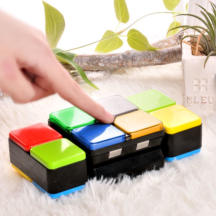 Đồ Chơi Khối Rubik Ma Thuật Có Nhạc Giúp Giảm Căng Thẳng Không Dùng Pin Cho Trẻ Em