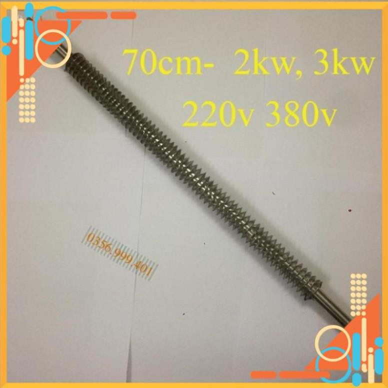 Điện trở sấy khô thanh thẳng chữ i 70cm,thanh lý điện trở sấy, thanh nhiệt sấy chữ i 70cm 1kw 2kw 3kw 220v 380v