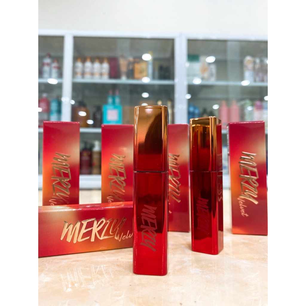 Son Kem Lì Merzy The First Velvet Tint Season 3 - Red Edition Hàn Quốc