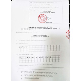 Bột yến mạch trà xanh non