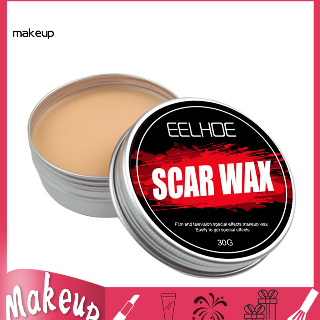 [Hàng mới về] Sáp tạo sẹo trên mặt có thể nặn tạo hình hiệu ứng kinh dị dành cho dịp Halloween