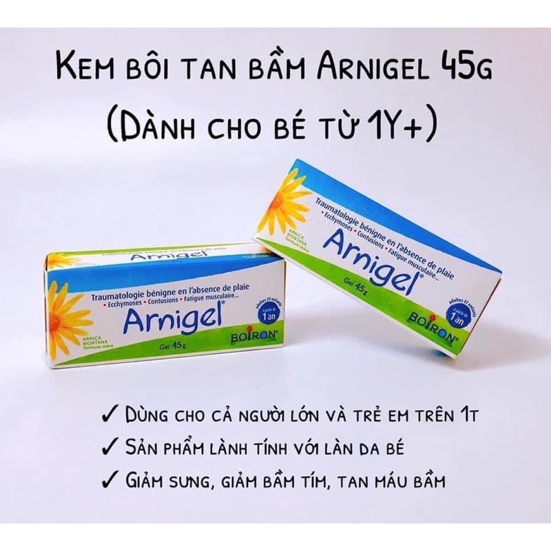 KEM TAN BẦM ARNIGEL PHÁP 45g