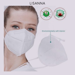 Khẩu Trang KN95 LISANNA 5lớp chống bụi mịn PM2.5
