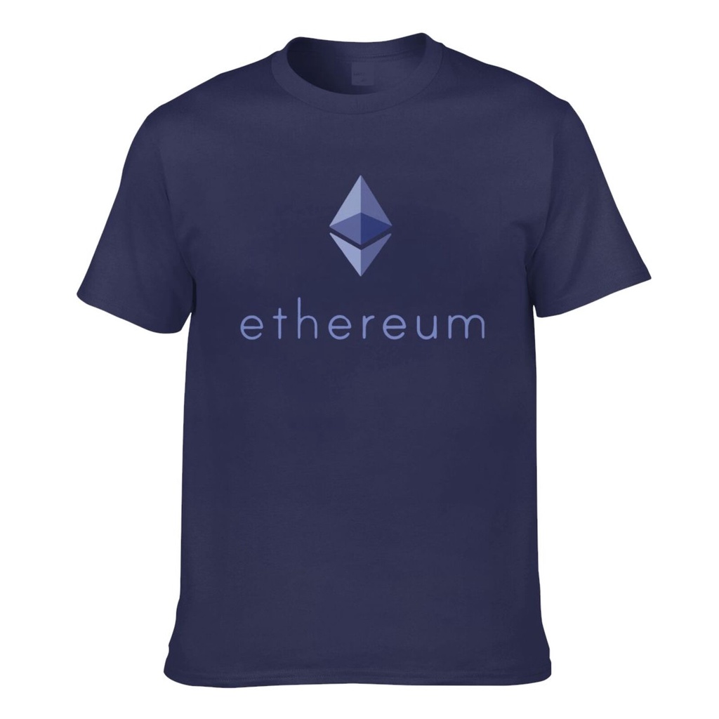Áo thun nam tay ngắn Ethereum Art mới