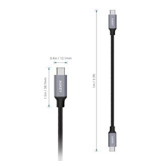 Cáp sạc Aukey Type C to Type C 1m CB CD5