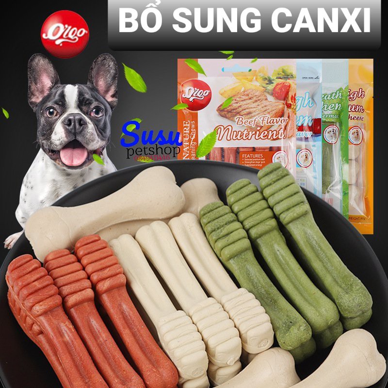 Xương Gặm Orgo Sạch Răng-Thơm Miệng -Bổ Sung Canxi cho chó