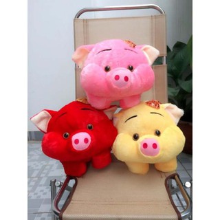 đầu heo thú bông 30cm