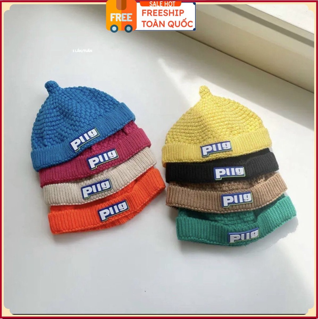 Mũ Len Cho Bé Trai Và Bé Gái Dễ Thương
