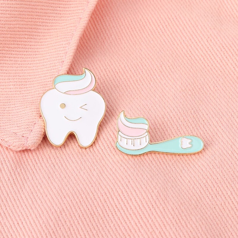 Pin cài áo ngành nha khoa răng miệng baby tooth - GC482