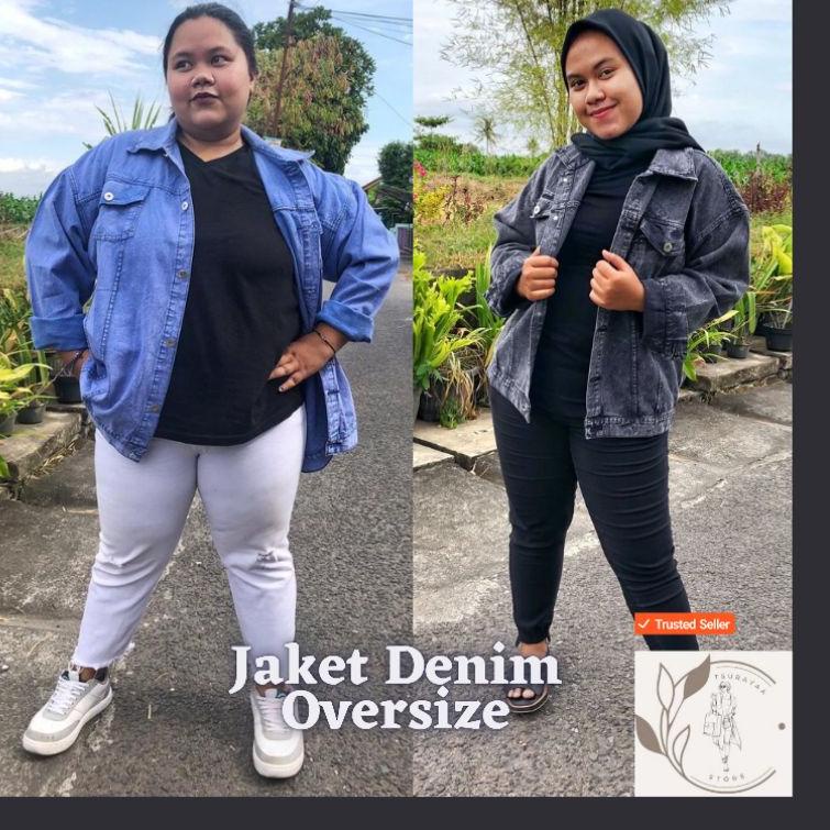 Áo Khoác Jean Oversize Size Lớn LD 140cm (Mã 99)