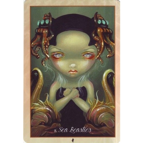 Bài Myths & Mermaids Oracle of Water, Tác giả Jasmine Becket-Griffith, Amber Logan, Kachina Mickeletto