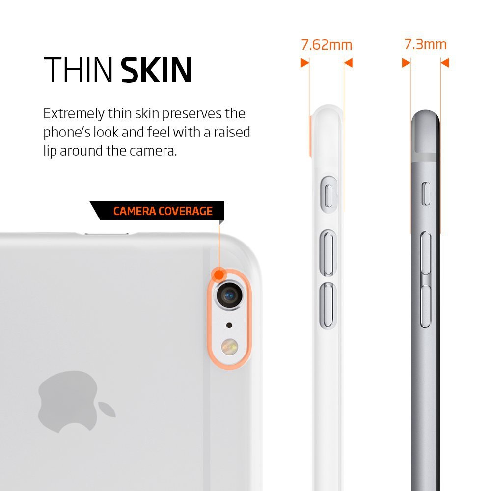 Ốp Lưng Spigen Air Skin Cho Iphone 6s Plus / Iphone 6 Plus