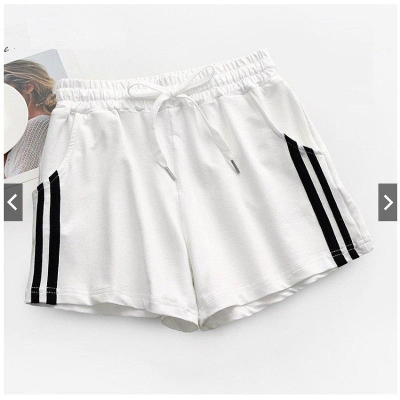 Quần đùi short nữ thun cotton thể thao thời trang