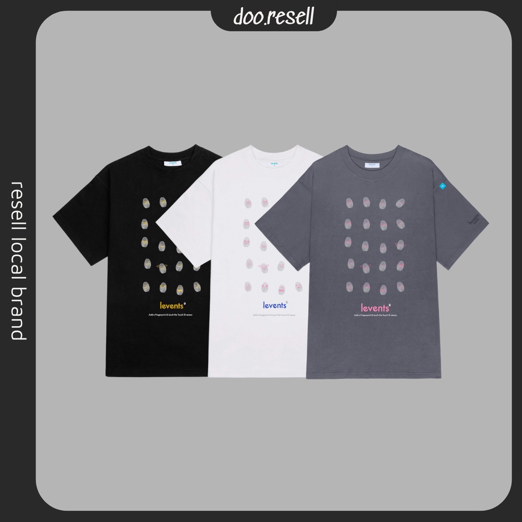 Áo Thun LEVENTS Finger Print Chính Hãng | BigBuy360 - bigbuy360.vn