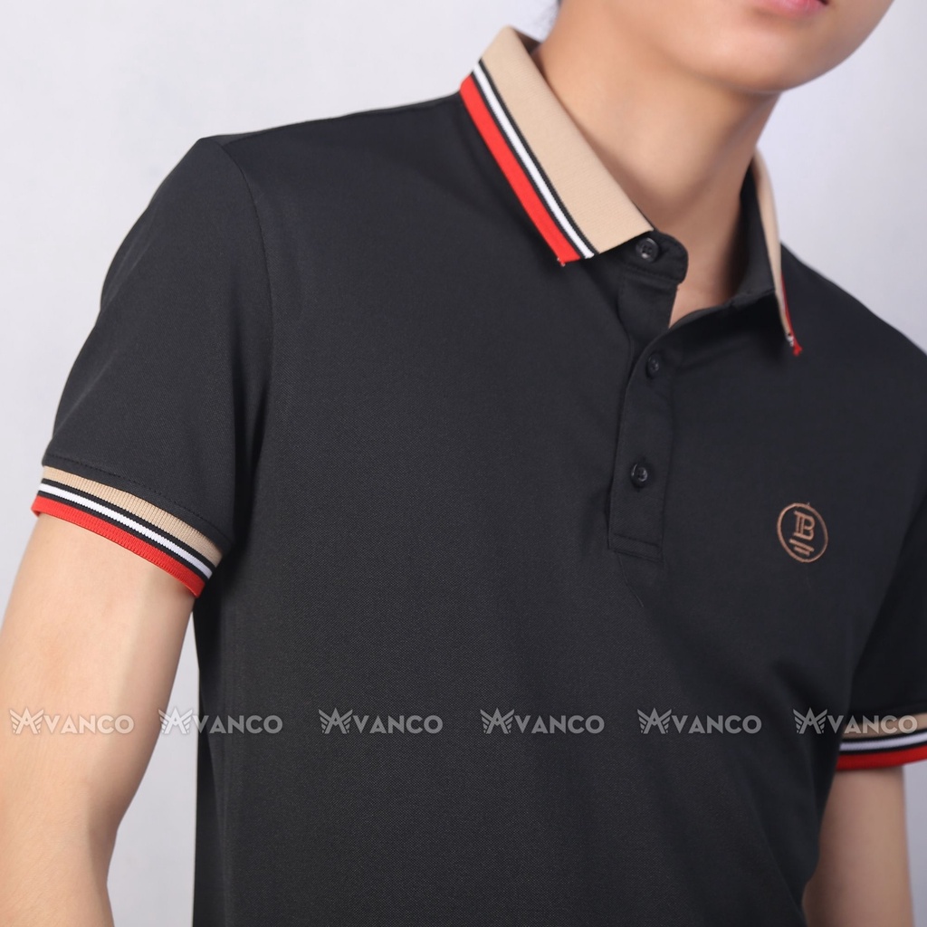 Áo polo nam đẹp BBR vải cá sấu cotton xuất xịn, chuẩn form sang trọng và lịch lãm - AVANCO