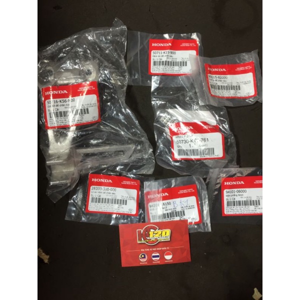 Combo gác chân sau winner v1- zin hãng