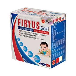 1 BỘ SẢN PHẨM TĂNG CÂN CHO BÉ (1HỘP FIRYUS 20 ỐNG + 1HỘP BIO HK UTRA 20 ỐNG)