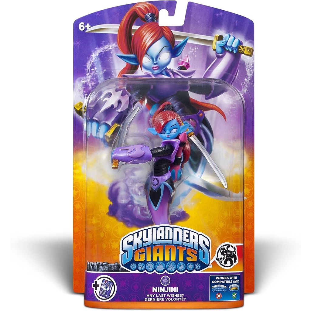 MÔ HÌNH FIGURE NHẬN VẬT GAME SKYLANDER  NINJINI FULLBOX CHÍNH HÃNG