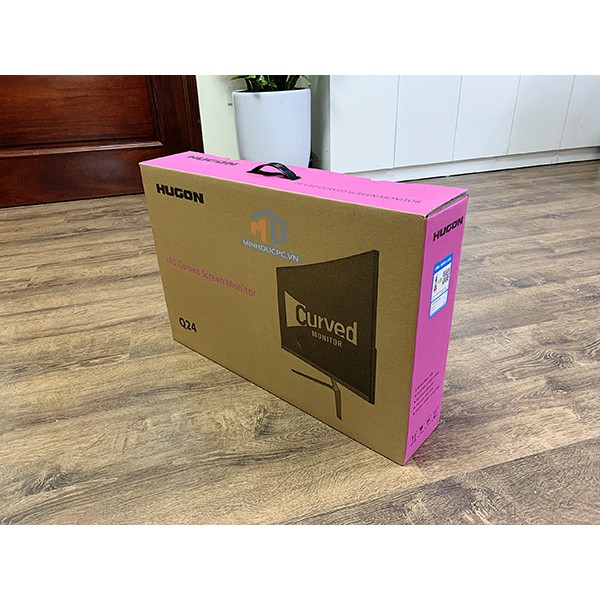 Màn hình HUGON 24" Q24 Cong - Full Viền - 75Hz - Mới Full Box | BigBuy360 - bigbuy360.vn
