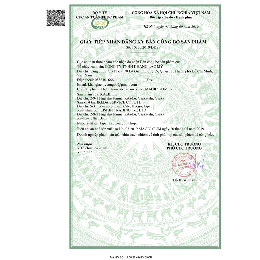 Viên uống hỗ trợ giảm cân Magic Slim - Hộp 30 viên ( Chính hãng từ Nhật Bản ) | BigBuy360 - bigbuy360.vn