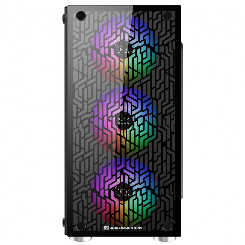 Vỏ máy tính XIGMATEK NYX 3F (TẶNG KÈM 3 FAN LED RGB)