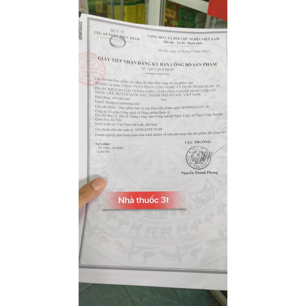 Dầu chùm ngây moringa D3- giúp trẻ cao lớn, chống còi xương và suy dinh dưỡng. | Thế Giới Skin Care