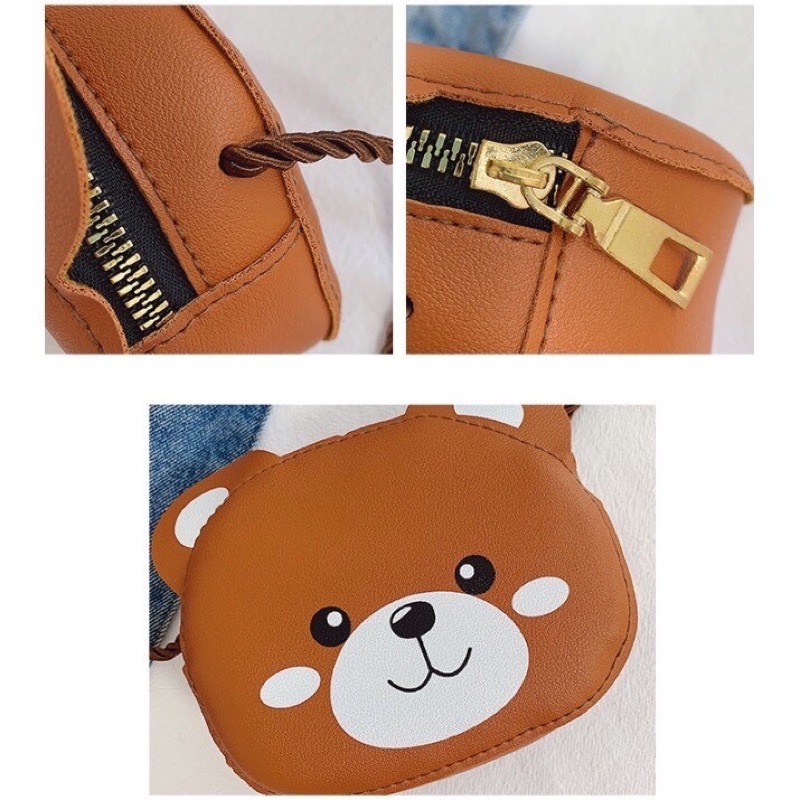 Túi đeo chéo hình thú dễ thương cho bé trai, bé gái