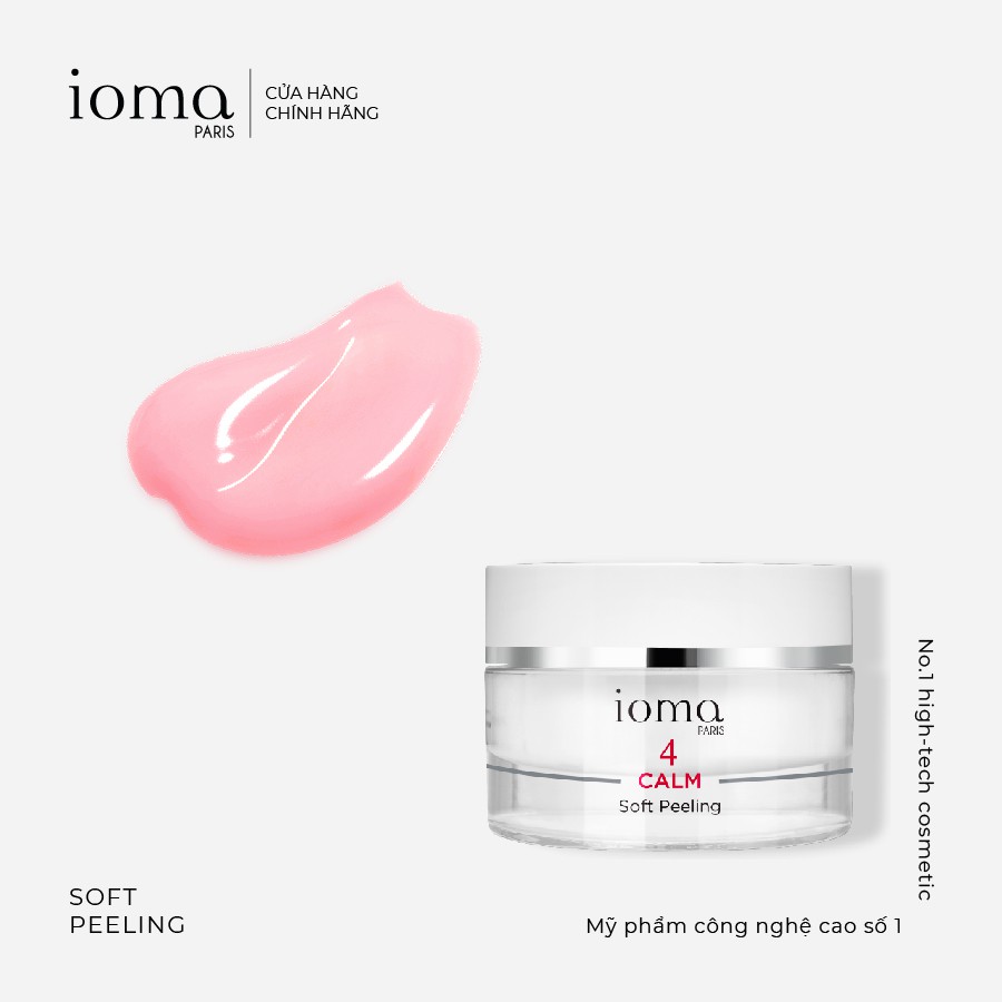 Tẩy da chết cho da nhạy cảm Ioma Paris Soft Peeling - 50ml