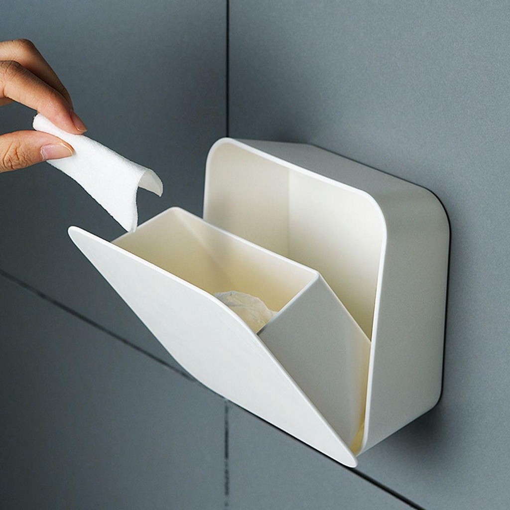MOCHO Giá Đỡ Cuộn Giấy Vệ Sinh Gắn Tường Chống Bụi Tiện Dụng
