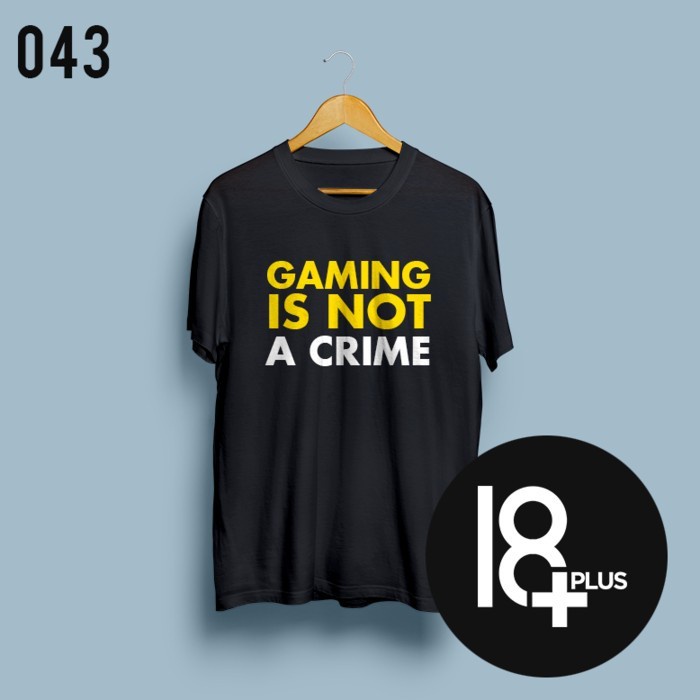 (SALE SỐC) Áo thun in hình DOTA 2 GAMING IS NOT A CRIME độc đẹp giá rẻ
