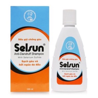 Dầu Gội Và Dầu Xả Trị Gàu Selsun 100ml