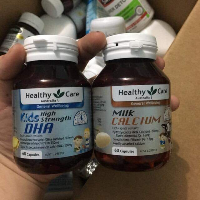 DHA canxi milk cho bé.