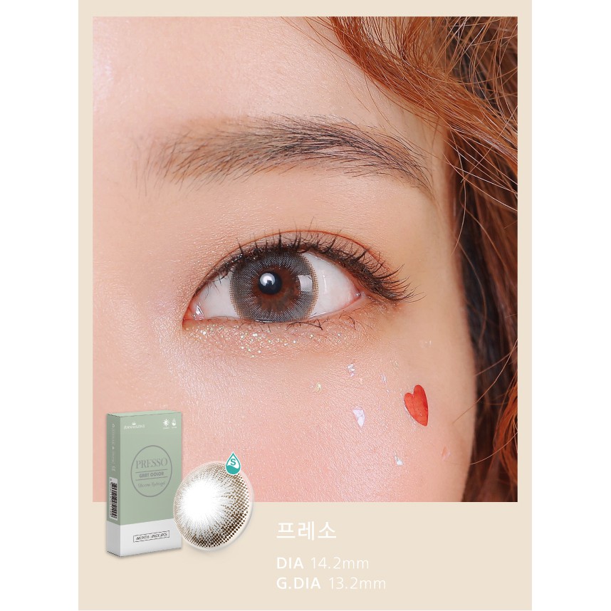 [2 Tone 𝗡𝗮̂𝘂 𝗫𝗮́𝗺] Lens Mắt ANN365 Dùng 30 Ngày Ann Presso Chất Lượng Cao Thoải Mái Suốt 12h Đeo