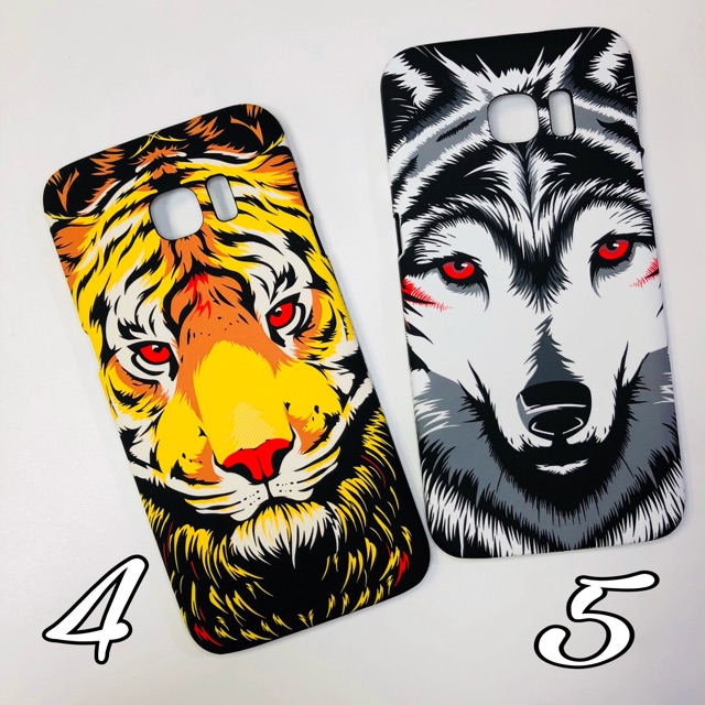 Samsung S7 / S7 edge ốp Luxo thú phát quang nhựa mịn in 4D sần