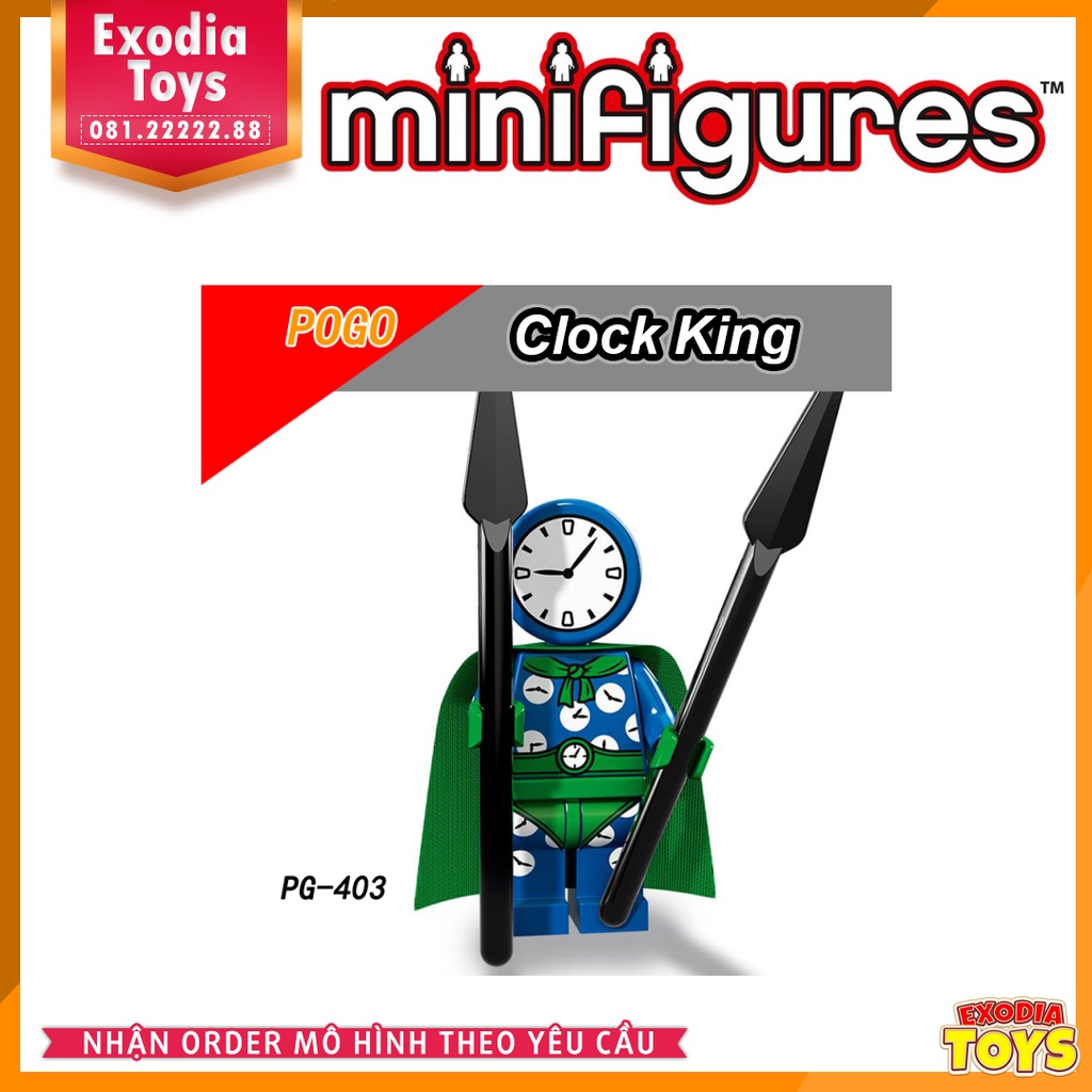 Xếp hình minifigure siêu anh hùng The Lego Batman Movie - Đồ Chơi Lắp Ghép Sáng Tạo - POGO 8106