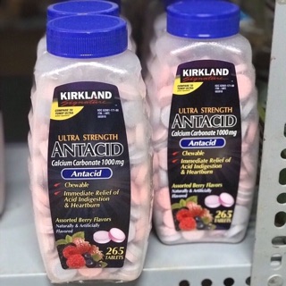 Hộp đựng 265 Viên nhai ANTACID kirkland