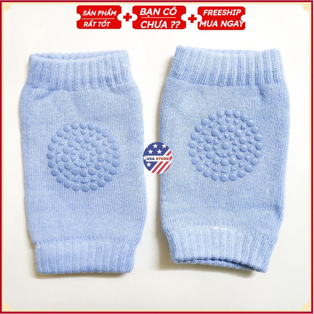 Đôi Tất Bảo Vệ Đầu Gối Cho Bé Tập Bò (Mẫu Vòng Tròn)