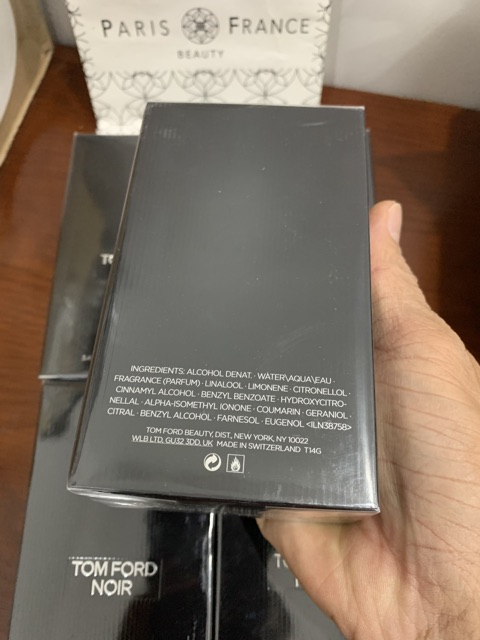Nước hoa tom ford noir edp 100ml full seal | Thế Giới Skin Care