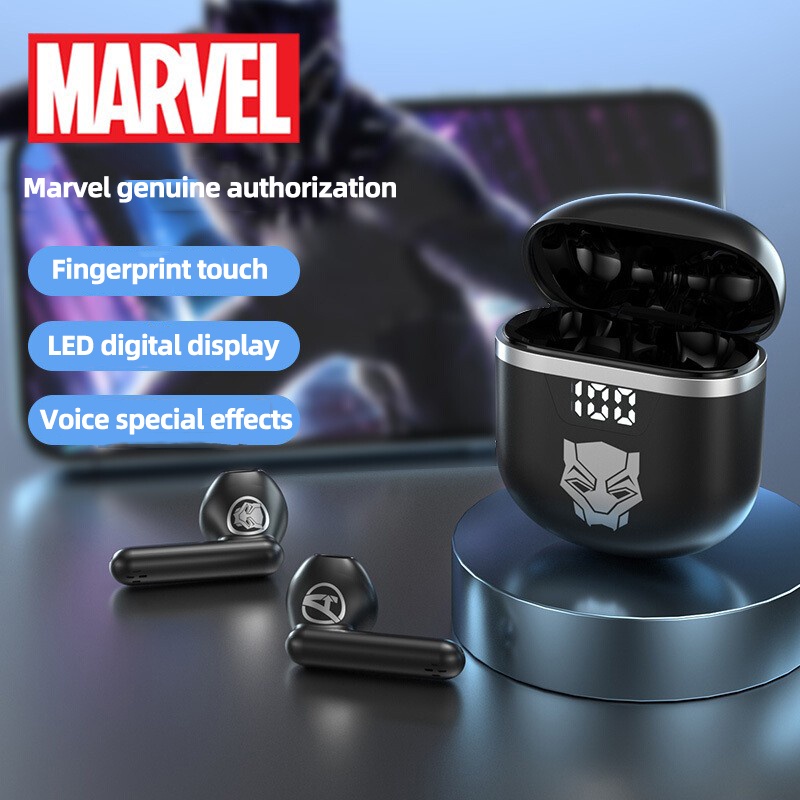 Tai nghe Bluetooth 5.0 không dây Disney BTMV11 có mic chơi game âm stereo giảm ồn không thấm nước