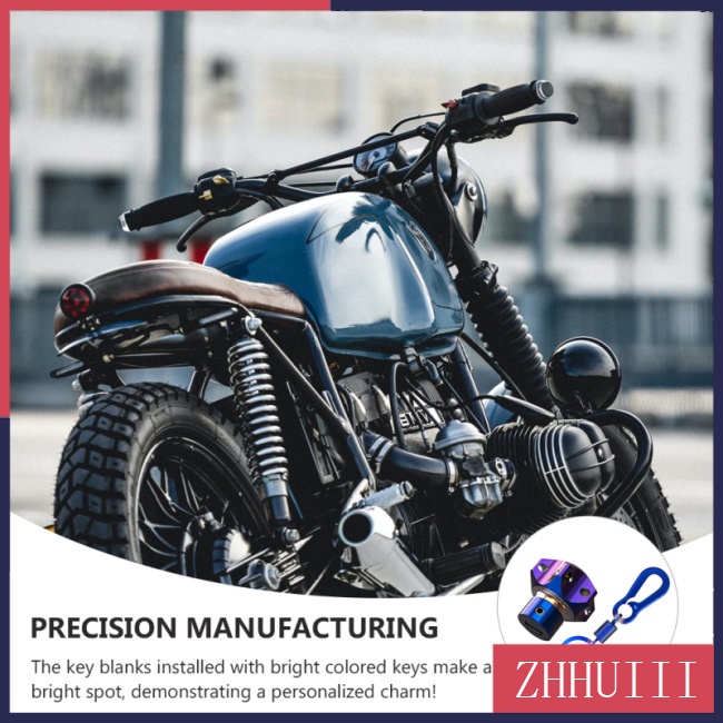 Móc Chìa Khóa Hình Đầu Lục Giác Bằng Titan Cnc Độc Đáo