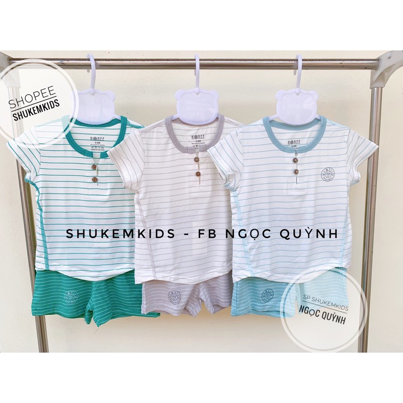 Hrnee. Bộ dài tay nỉ lông Hrnee sale cho bé