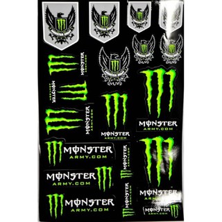 sticker monter set 30cái ép lụa